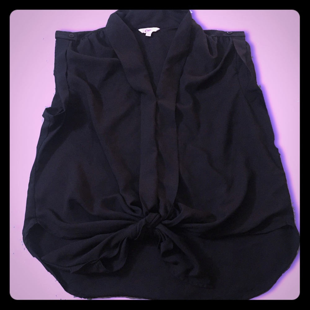 Sheer sleeveless Candies Top